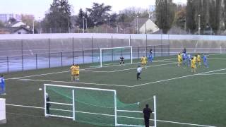 CSL Aulnay Mondeville coupe de France de Football 2012 1er but de Mondeville [upl. by Larkins639]