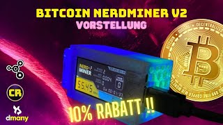 Für unter 50€  Bitcoin Mining  NerdMiner V2 nerdminer btc mining kryptonauten [upl. by Enilesor]