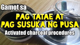 First aid para sa nag Tatae at nag Susukang PusaHome remedy [upl. by Caralie718]