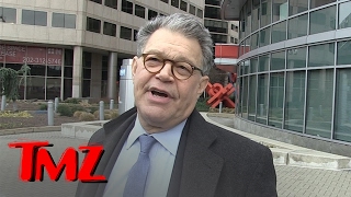 Senator Al Franken Says SNLs Trump Skits Are Comedy Gold  TMZ [upl. by Rolanda]