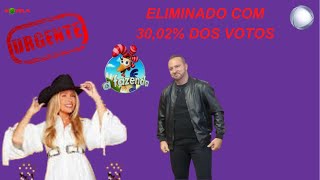 URGENTE  ZÉ LOVE É O SEXTIMO ELIMINADO DE quotA FAZENDA 16quot NESTA QIINTA COM 3002 DOS VOTOS [upl. by Robin]