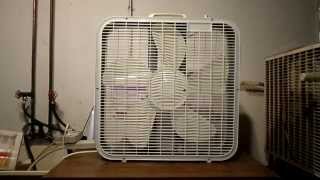 199495 Air King 20 Box Fan Model 9733 [upl. by Alage]