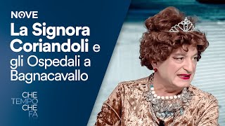 La Signora Coriandoli e gli Ospedali a Bagnacavallo  Che tempo che fa [upl. by Aynodal990]