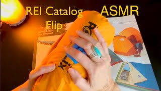 REI Sales Catalog Flip Through and Look at Some Backpacking Camping Gear  Soft Spoken Soothing ASMR [upl. by Piggy]