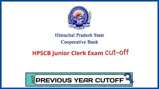 HP state cooperative bank previous year Cut off Category wise  HPSCB previous cut off [upl. by Aziar642]