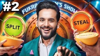 SPLIT or STEAL for Rs1000000 game rection video by FukraInsaan triggeredinsaan [upl. by Faubert]