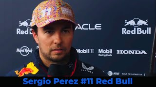 F1 2023 Canadian GP Sergio Perez FP2 Interview [upl. by Blader]