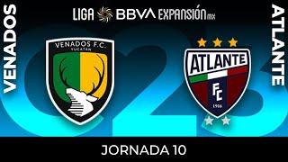 ¡Paridad en el Carlos Iturralde  Resumen  Venados vs Atlante  Jornada 10  Clausura 2023 [upl. by Goat]