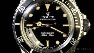 Rolex Submariner Ref 5513 circa 1984  Watch Shop [upl. by Pravit]