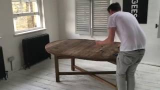 Mogees Pro and Wooden Table Performance [upl. by Kirimia11]