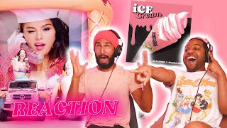 Blackpink x Selena Gomez ICE CREAM REACTION [upl. by Atiuqel984]