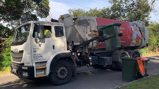 Boroondara City Council FOGO  TRK 131 Vs Contaminated amp Stuffed Bins [upl. by Christenson]