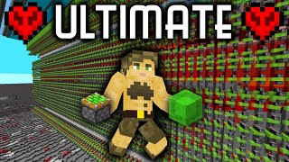 I Built the ULTIMATE Quarry in Hardcore Minecraft [upl. by Atikihs]