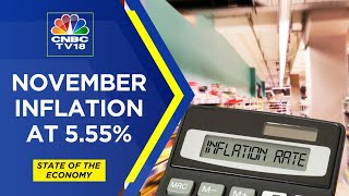 LIVE  November CPI At 555 October IIP At 117  State Of The Economy  CNBC TV18 [upl. by Octavius]