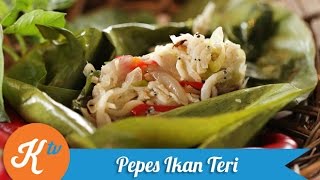 Resep Pepes Ikan Teri  GERRY GIRIANZA [upl. by Lehacim624]