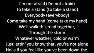 Eminem  Not Afraid with lyrics [upl. by Eiduj]