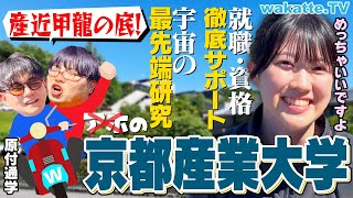 【産近甲龍の底⁈】京都産業大学キャンパス調査！手厚すぎるサポートに驚きの連続！【wakatte TV】1098 [upl. by Drusie]