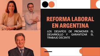 REFORMA LABORAL EN ARGENTINA [upl. by Yetnom74]