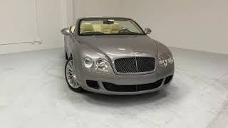 2010 Bentley Continental GTC Speed  Silver Tempeste Magnolia amp Saddle  San Francisco Exotic Cars [upl. by Eentirb]