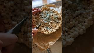 Puffed rice cake food cooking baking [upl. by Olnton]