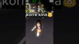 Korre kina es una karrera 😼 roblox 💜💜 [upl. by Dennett]