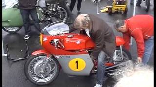 MV Agusta 3 Cylinder at Race retro show Agostini [upl. by Marshal709]