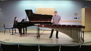 Paul Creston Marimba Concertino Mvt 1 [upl. by Aligna]