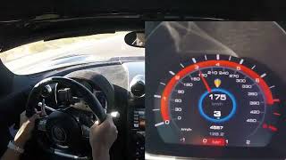 Koenigsegg Agera R  speed test [upl. by Qerat]