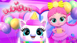 🍫 CHOCOLATE UNICORN 🦄 😍 BUBILOONS 🎈 BUBIGIRLS 👯‍♀️ NEW SEASON 🌈 CARTOONS for KIDS in ENGLISH [upl. by Legim]