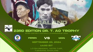 23RD EDITION DR T AO TROPHY  PEREN VS MON  SF2  LOYEM MEMORIAL ASTRO TURF TUENSANG [upl. by Anirda]