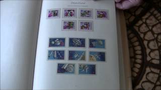 Stamps Collection Germany DDR in a Album with Printed Pages [upl. by Itra968]