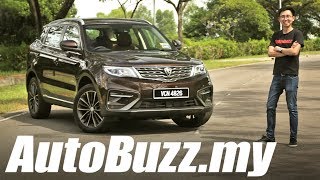 Proton X70 18 Turbo Premium 2WD SUV Review  AutoBuzzmy [upl. by Yajeet]