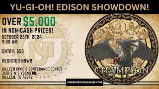 Underground Games Edison Showdown Oct 2024 Tournament [upl. by Bjork778]