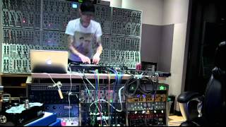 deadmau5 Live set setup from the studio 20140405 [upl. by Engeddi32]