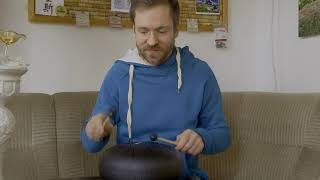 Moschuss an der Zungentrommel Handpan Tongue Drums  Mosch [upl. by Anisamoht853]