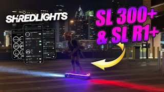 Shred Lights Bluetooth Lights Finally we can stop bending over with the SL 300 amp R1 [upl. by Robinetta258]