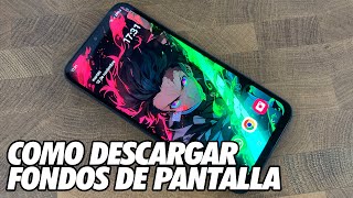 Como Descargar Fondos de Pantalla para tu Telefono  Anime Superheroes Gatos Perros [upl. by Imuya]