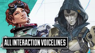 Apex Legends Season 20 All Interaction Voicelines [upl. by Aennaej]