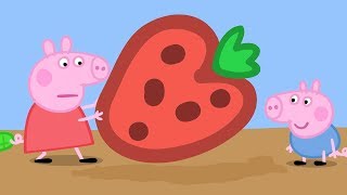 Peppa Pig Świnka Peppa po Polsku  Peppa i OGROMNA Truskawka  Bajki Po Polsku [upl. by Mcclain889]