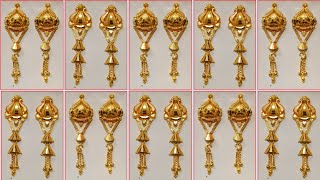 latest gold earrings designs long earrings stud earrings designs 2024 with price  new earrings [upl. by Atiuqel425]