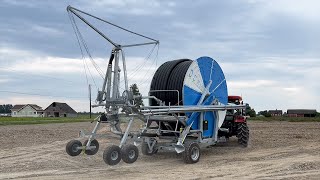 OCMIS Irrigation Boom TimeLapse Assembly Video  Farmers Equipment Company [upl. by Honeywell]