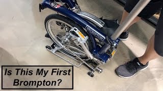 Buying My First Brompton [upl. by Airdnaid]