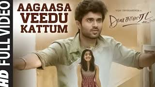 Aagaasa Veedu Kattum Video Song Dear Comrade Tamil Vijay Deverakonda Rashmika Bharat [upl. by Mancino]