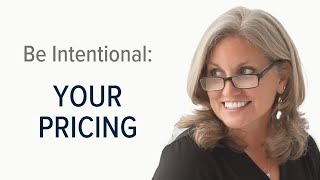 Be Intentional with your PRICING [upl. by Enyallij]