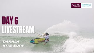 Livestream Day 6  GKA KiteSurf World Cup Dakhla 2024 [upl. by Nosydam761]