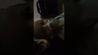 Nebulizing the baby  In a very disciplined way [upl. by Aicad]