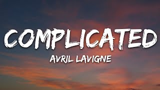 Avril Lavigne  Complicated Lyrics [upl. by Essej]