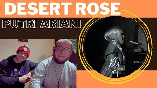 DESERT ROSE COVER  PUTRI ARIANI UK Independent Artists React WOW YOU CAN FEEL THE EMOTION [upl. by Nnayhs]