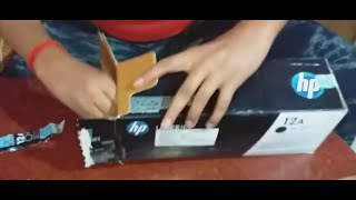 How to Unbox 12A TONER [upl. by Auhoj]