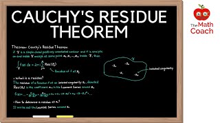 Cauchys Residue Theorem with Examples  Complex Integration  Complex Analysis 16 [upl. by Houghton]